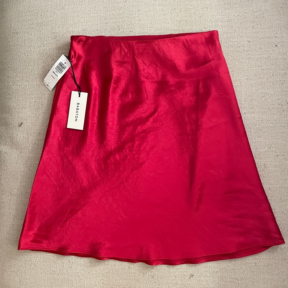 Aritzia Babaton Slip Mini Skirt
